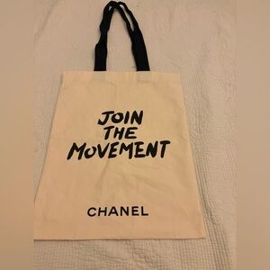 Chanel “Join the Movement” Canvas Tote VIP Gift